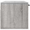 vidaXL Armoire murale sonoma gris 100x36,5x35 cm bois d'ing&eacute;nierie