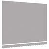 vidaXL Toile de rechange pour auvent Gris clair 380 x 345 cm Polyester