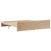 vidaXL Cadre de lit sans matelas 180x200 cm bois massif de pin