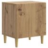 vidaXL Cabinet de chevet Ch&ecirc;ne artisanal 43 x 34,5 x 50 cm