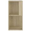 vidaXL Armoire d'angle Chêne sonoma 33x33x67 cm Bois d'ingénierie