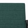 vidaXL fauteuil Vert foncé 59 x 75 x 78 cm tissu