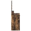 vidaXL Table de Toilette Marron 50 x 41 x 140 cm Bois d'ing&eacute;nierie