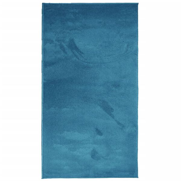 vidaXL Tapis OVIEDO &agrave; poils courts turquoise 60x110 cm