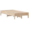 vidaXL Cadre de lit sans matelas 90x200 cm bois de pin massif