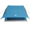 vidaXL Tentes avec toit avec &eacute;vent Bleu 256 x 266 x 185 cm Polyester