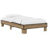 vidaXL Cadre de lit Ch&ecirc;ne artisanal 80 x 200 cm Bois d'ing&eacute;nierie