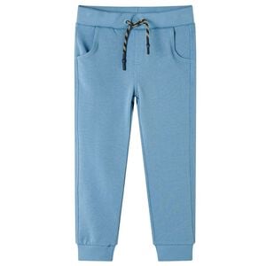 Pantalon de surv&ecirc;tement pour enfants M bleu 128
