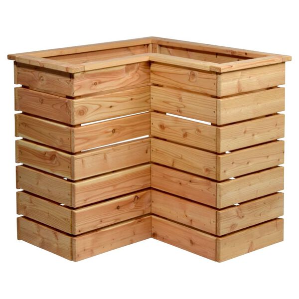 dobar Lit sur&eacute;lev&eacute; d'angle naturel