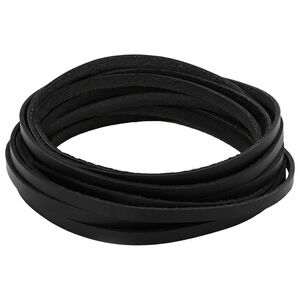 vidaXL Sangle en Cuir Noir 1000 x 0,6 cm Cuir