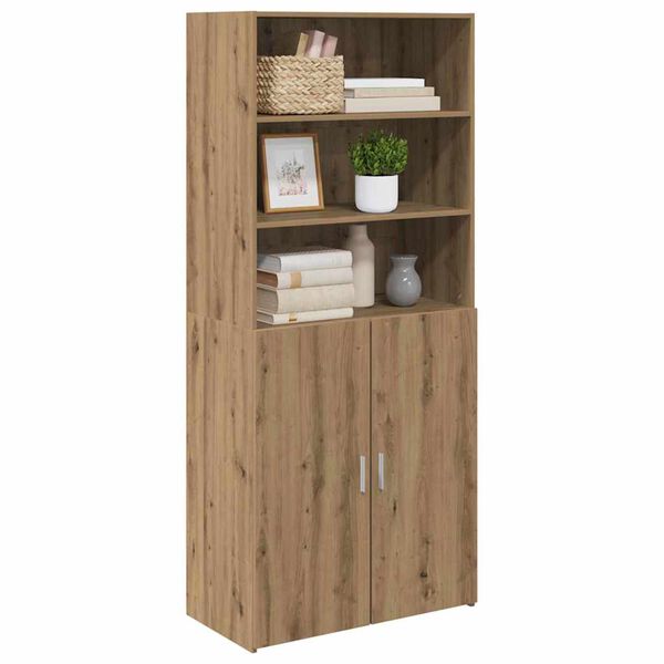 vidaXL Haut Armoire Ch&ecirc;ne artisanal 80 x 42,5 x 185 cm