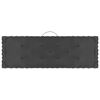 vidaXL Coussins de plancher de palette lot de 4 Anthracite Coton