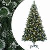 vidaXL Sapin de No&euml;l artificiel 120 cm 150 LED Blanc chaud