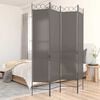 vidaXL Cloison de s&eacute;paration 4 panneaux Anthracite 160x220 cm Tissu