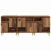 vidaXL Buffets 3 pcs Bois Ancien 60 x 35 x 70 cm Bois d'ing&eacute;nierie