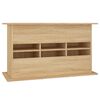 vidaXL Support d'aquarium ch&ecirc;ne sonoma 101x41x58 cm bois d'ing&eacute;nierie