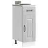 vidaXL Armoire de cuisine Kalmar sonoma gris bois d'ing&eacute;nierie
