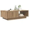 vidaXL Table basse Ch&ecirc;ne artisanal 95 x 55 x 31 cm Bois d'ing&eacute;nierie
