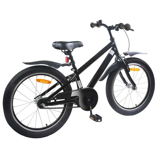 vidaXL V&eacute;lo pour Enfants 18 Pouces pour les 5-7 ans Noir