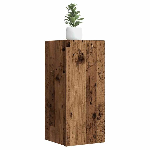 vidaXL Meubles TV 2 pcs vieux bois 30,5x30x60 cm bois d'ing&eacute;nierie