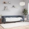 vidaXL Lit de repos gris fonc&eacute; 80x200 cm velours