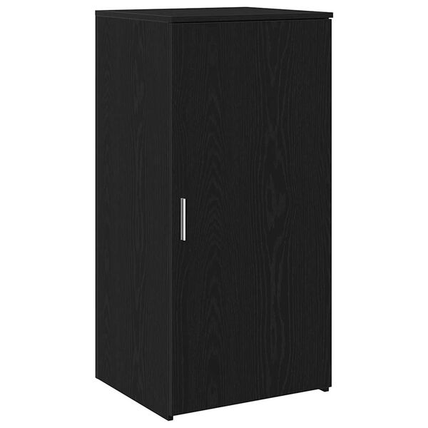 vidaXL Armoire de rangement Noir 50x45x103,5 cm Bois d'ing&eacute;nierie