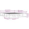 vidaXL Cadre de lit sans matelas 120x200 cm bois massif