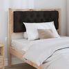 vidaXL T&ecirc;te de lit Autre Marron et noir 90 cm Bois massif en pin
