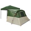 vidaXL Ensemble de Tentes de Camping 2 pcs Vert Taffetas et Tissu