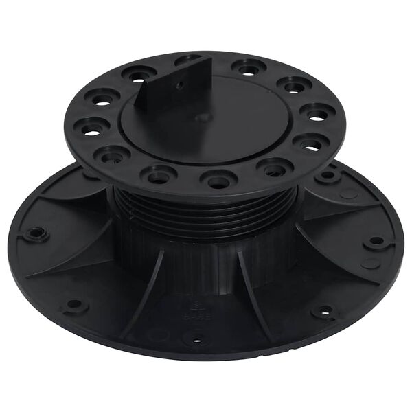 vidaXL Pieds de terrasse r&eacute;glables 10 pcs 60-88 mm