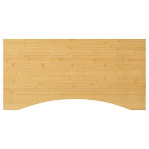 vidaXL Dessus de bureau 110x55x4 cm bambou