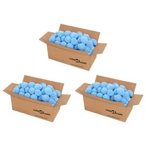 vidaXL Boules anti-bact&eacute;riennes filtrantes de piscine bleu 2100 g PE