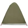 vidaXL Tente de camping à dôme 2 personnes vert olive imperméable