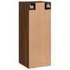 vidaXL Armoire murale ch&ecirc;ne marron 34,5x34x90 cm bois d'ing&eacute;nierie