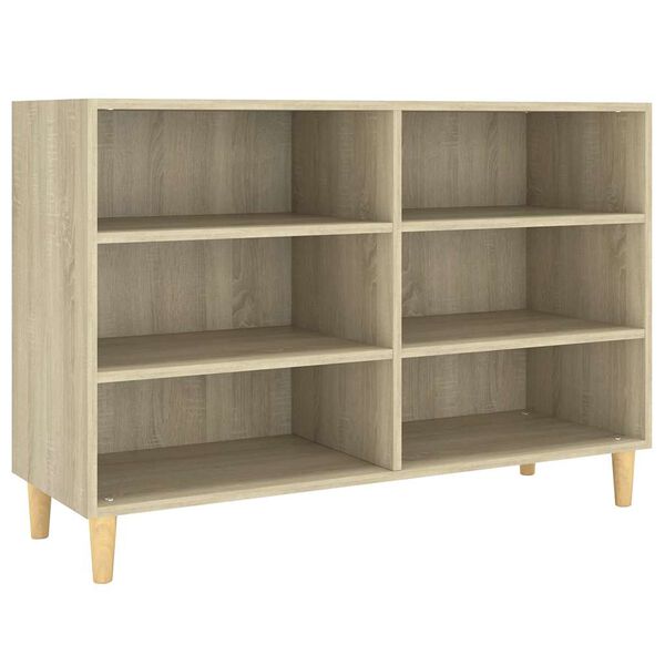 vidaXL Buffet chêne sonoma 103,5x35x70 cm bois d'ingénierie