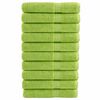 vidaXL Serviettes de qualit&eacute; sup&eacute;rieure SOLUND 10 pcs vert pomme