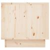 vidaXL Table de chevet 35x34x32 cm Bois de pin solide