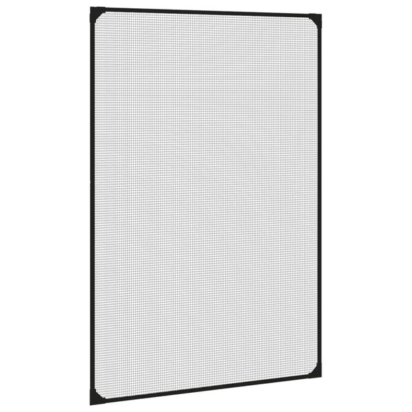 vidaXL Moustiquaire magnétique pour fenêtres anthracite 80x120 cm