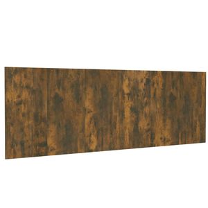 vidaXL T&ecirc;te de lit murale Ch&ecirc;ne fum&eacute; 240x1,5x80 cm Bois d'ing&eacute;nierie