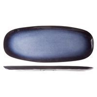 Cosy & Trendy Assiette Sapphire 4 pcs Long 36,5x15 cm Bleu saphir