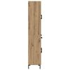 vidaXL Haut Armoire Montage mural Ch&ecirc;ne artisanal 69,5 x 34 x 180 cm
