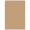 vidaXL Tapis en jute avec support en latex 140x200 cm Naturel
