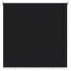 vidaXL Store roulant ext&eacute;rieur protection UV Noir 100 x 230 cm (L x H)