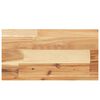 vidaXL &Eacute;tag&egrave;re flottante 40x20x4 cm acacia massif finition &agrave; l'huile