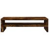 vidaXL Support de moniteur ch&ecirc;ne fum&eacute; 54x22x15 cm bois d'ing&eacute;nierie