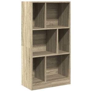 vidaXL Biblioth&egrave;que ch&ecirc;ne sonoma 57x28,5x107,5 cm bois d'ing&eacute;nierie