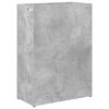 vidaXL Porte-parapluie Gris b&eacute;ton 40 x 20 x 55,5 cm Bois d'ing&eacute;nierie