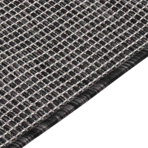 vidaXL Tapis &agrave; tissage plat d'ext&eacute;rieur 200x280 cm Gris