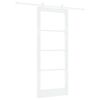 vidaXL Porte coulissante ORKDAL Blanc 83 x 202 cm