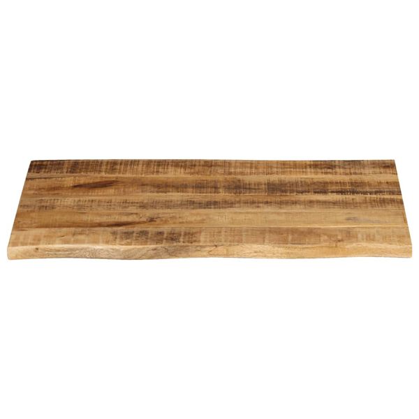 vidaXL Dessus de table 70x60x3,8 cm bord vif bois massif manguier brut